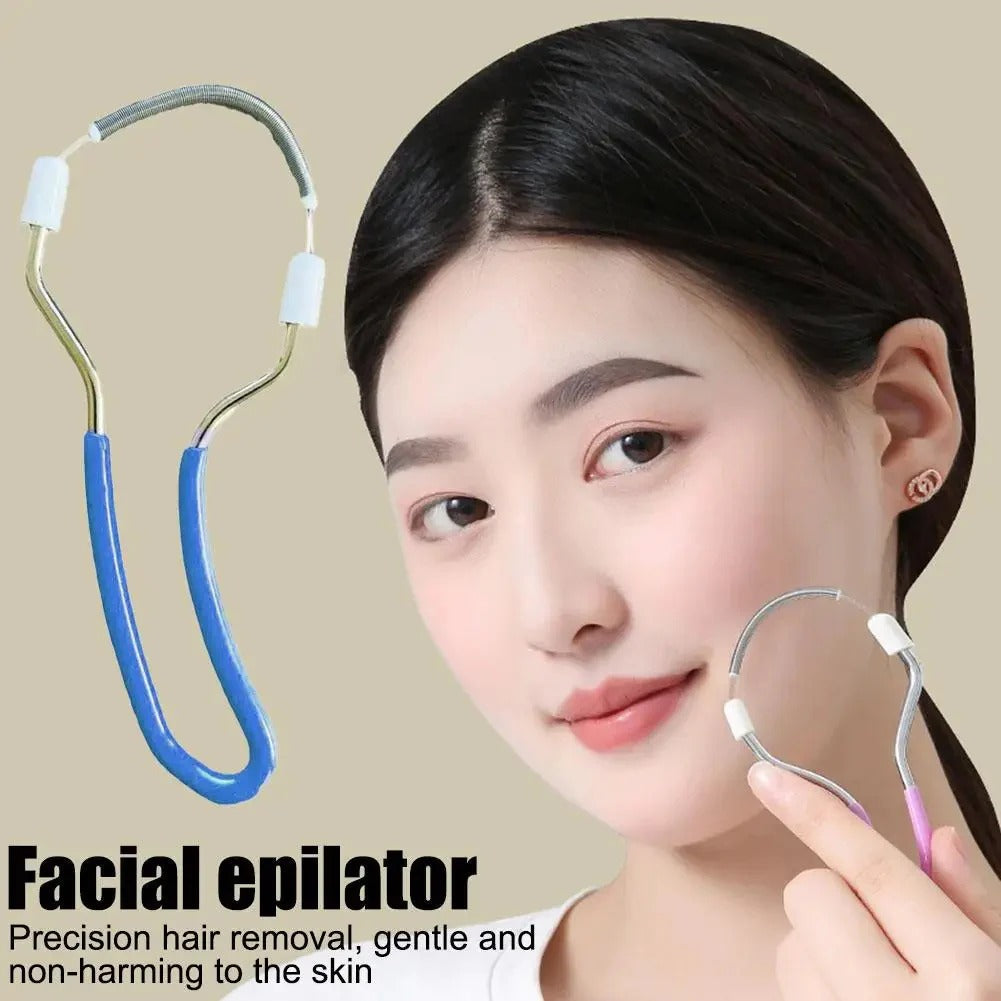 Facial Epilator (Spring Hair Remover Tool)