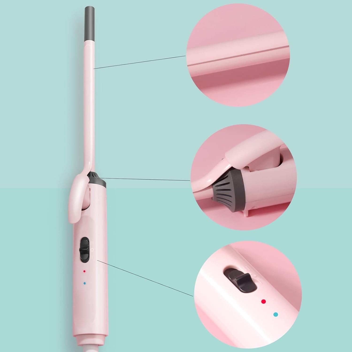 Pencil Iron Curling Rod